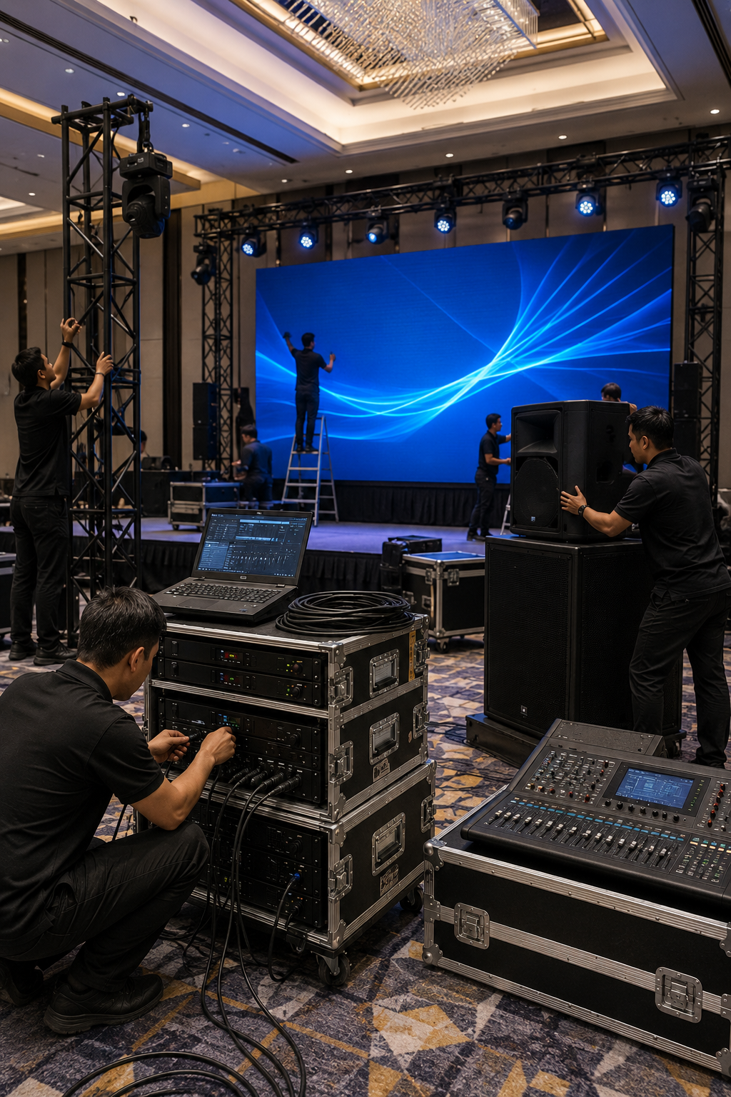 Event Setup, Installation & On-Site Support